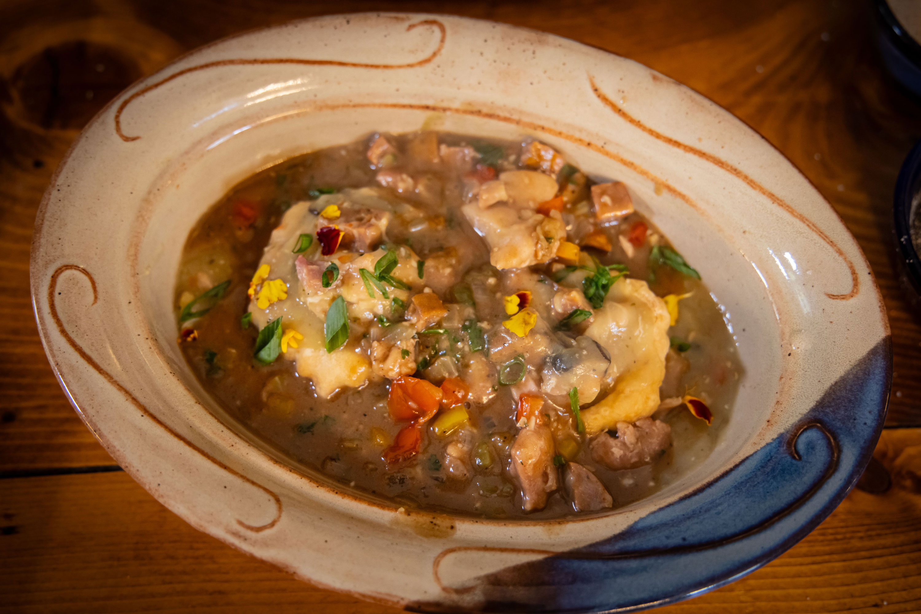 Mamaère Folse's Turkey and Andouille Fricassèe