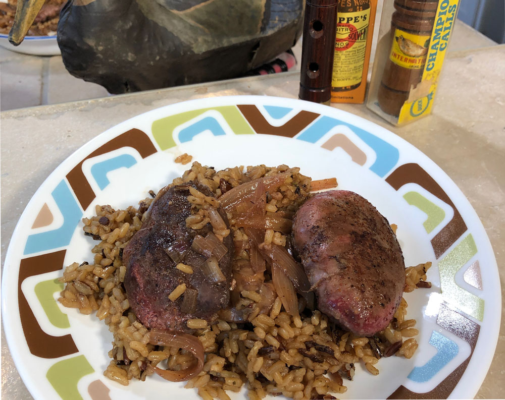 Wood Duck in a Red Wine Hunter’s Sauce Wood Duck in a Red Wine Hunter’s Sauce